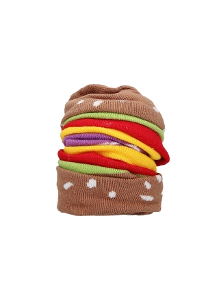 Funny Sokken - Hamburger - Multicolor