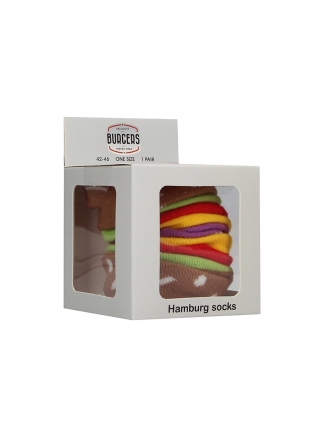 Funny Sokken - Hamburger - Multicolor