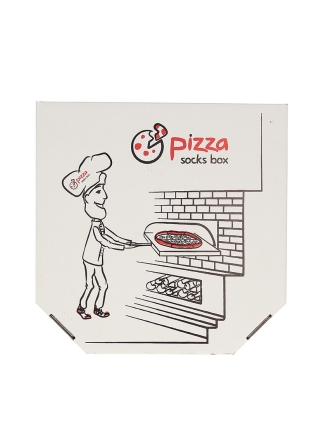 Funny Sokken - Pizza - Multicolor