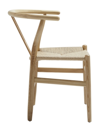 Turku Rattan Stoel - Naturel