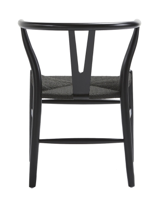 Turku Rattan Stoel - Zwart