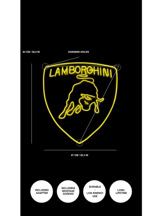 Lamborgine - LED Neon Sign
