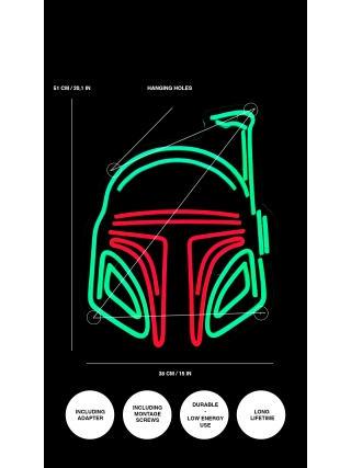 Boba Fett - LED Neon Sign