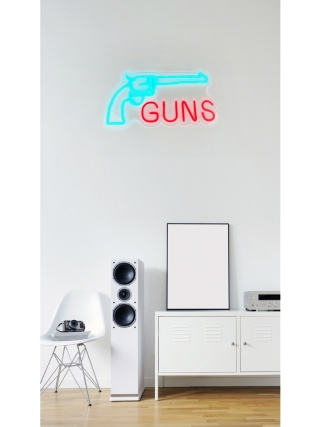 Guns - LED Neon Sign
