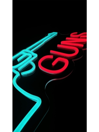 Guns - LED Neon Sign