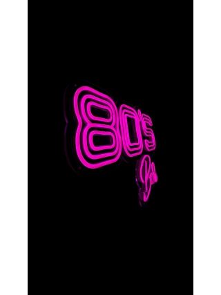 80's  Bar - LED Neon Sign