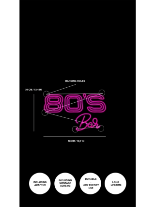 80's  Bar - LED Neon Sign