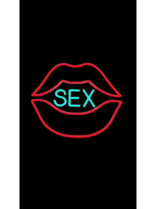 Sexs Lips - LED Neon Sign