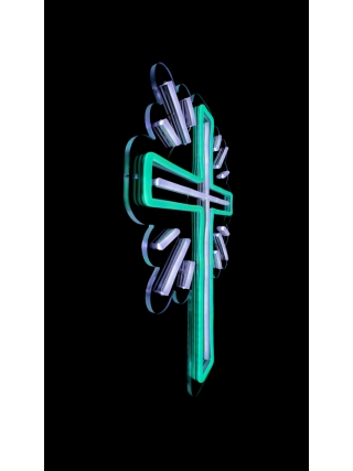 Cross - LED Neon Sign