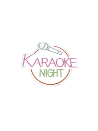 Karaoke Night  - LED Neon Sign