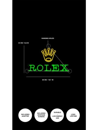 Rolex - LED Neon Sign