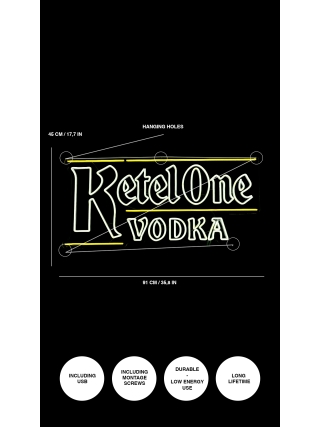 Ketel One Vodka - LED Neon Sign