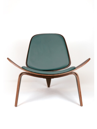Tonder Loungestoel - Bruin, Groen