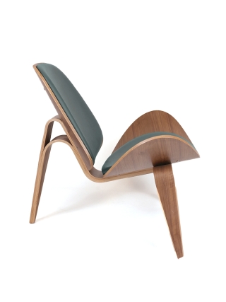 Tonder Loungestoel - Bruin, Groen