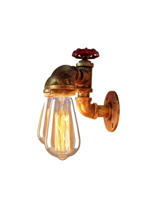Elio Wandlamp - Zwart, Goud