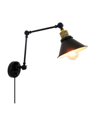 Danica Wandlamp - Zwart