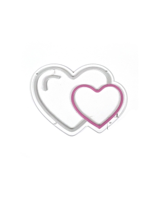 Double Heart - LED Neon Sign