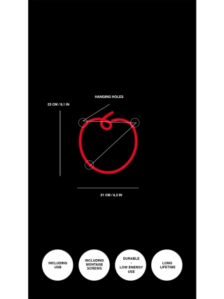 Apple - LED Neon Sign