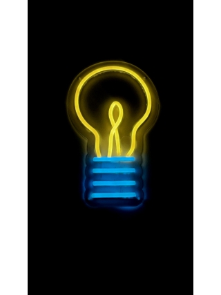 Light Bulb - LED Neon Sign