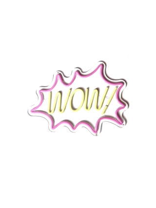 WOW - LED Neon Sign
