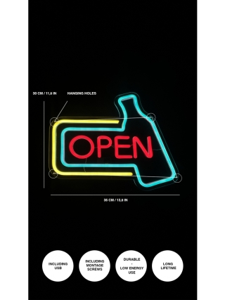 Open - LED Neon Sign