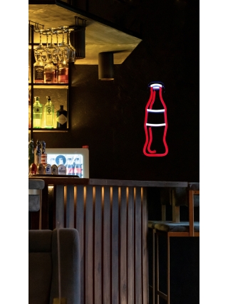 Red Bottle - LED Neon Sign