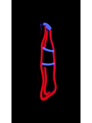 Red Bottle - LED Neon Sign