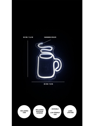 Cup  - LED Neon Sign