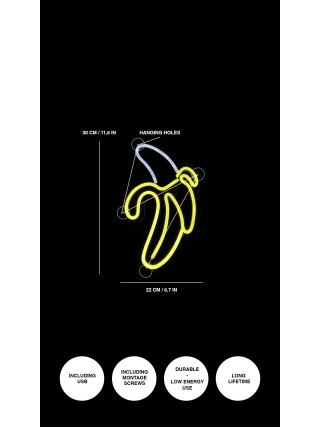 Banana - LED Neon Sign