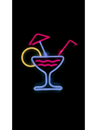 Cocktail - LED Neon Sign