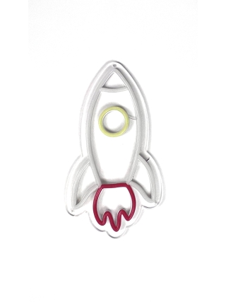 Space Rocket - LED Neon Sign