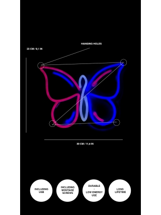 Butterfly - LED Neon Sign