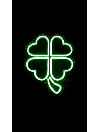 Four Leaf Clover - LED Neon Sign