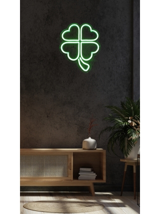 Four Leaf Clover - LED Neon Sign