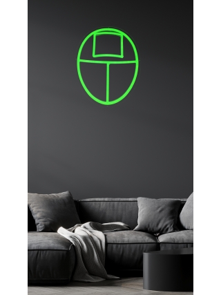 Squid Game Face - LED Neon Sign
