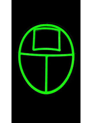 Squid Game Face - LED Neon Sign