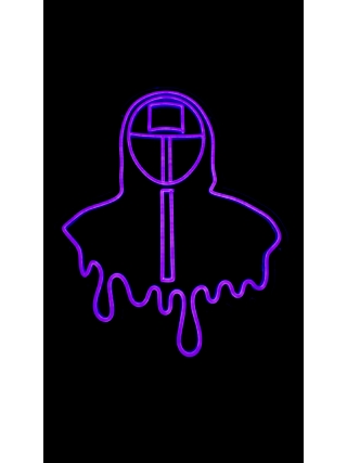 Squid Game Face - LED Neon Sign