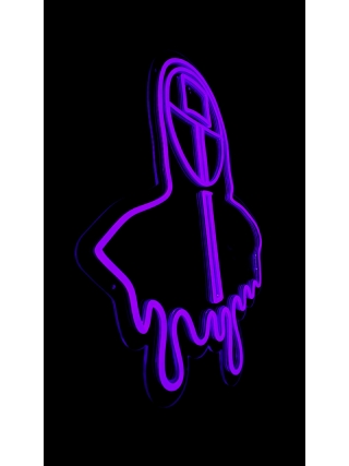 Squid Game Face - LED Neon Sign