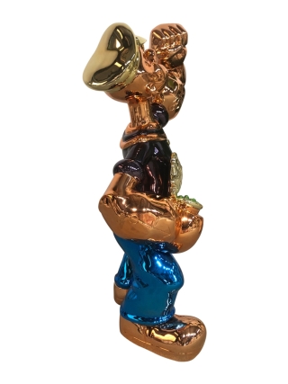 Fyberglass Sculptuur - Matroos Stripfiguur - Multicolor