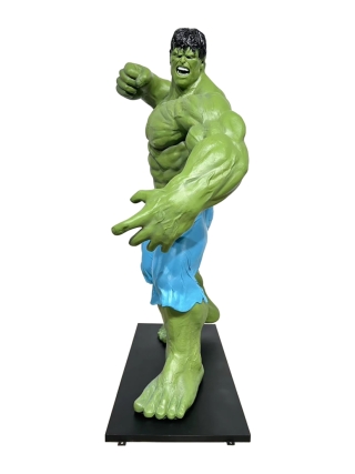 Fyberglass Sculptuur - Held Stripfiguur - Groen
