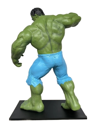 Fyberglass Sculptuur - Held Stripfiguur - Groen