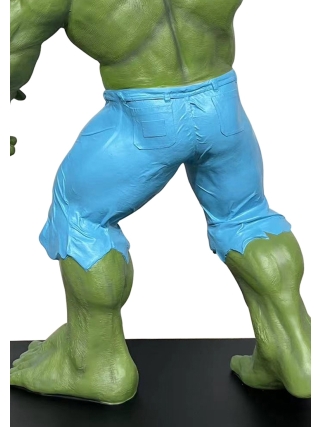 Fyberglass Sculptuur - Held Stripfiguur - Groen