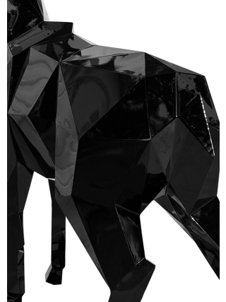 Fyberglass Sculptuur - Hert - Zwart