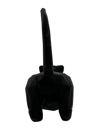 Fyberglass Sculptuur - Katten, set van 2 - Zwart