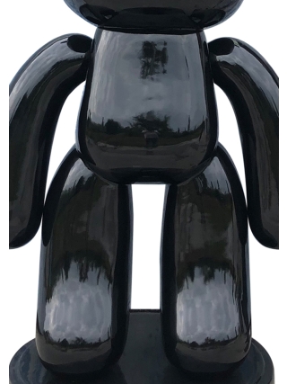 Fyberglass Sculptuur - Fashion Brick Beer Figuur - Zwart
