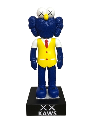Fyberglass Sculptuur - KAWS Fashion Puppet - Multicolor