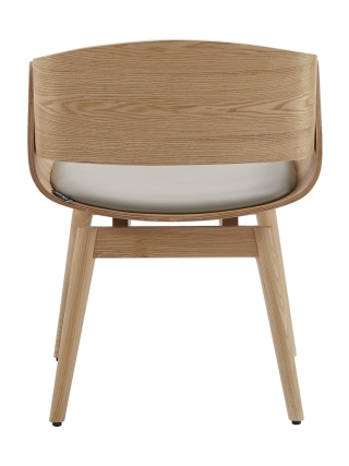 Memphis - Houten Eetkamerstoel - Naturel