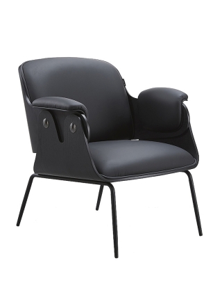 Nashville - Loungestoel - Zwart
