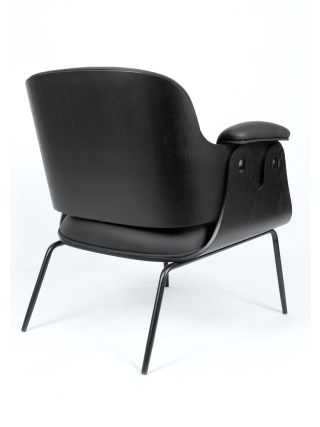 Nashville - Loungestoel - Zwart