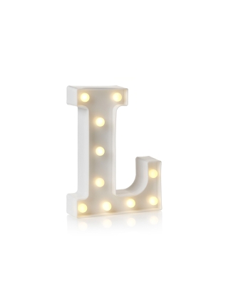 Lichtgevende Letter - L